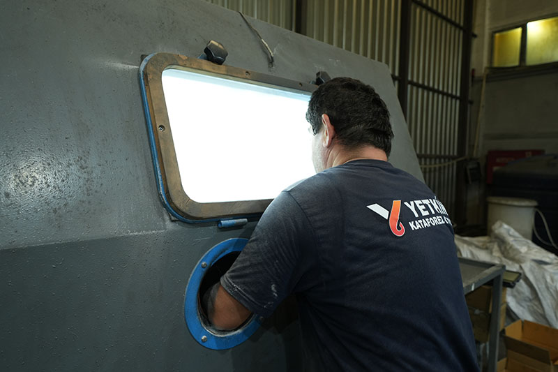 Sandblasting